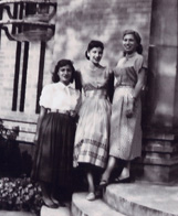 Janet Dannenberg (née Murphy) '53 with classmates.